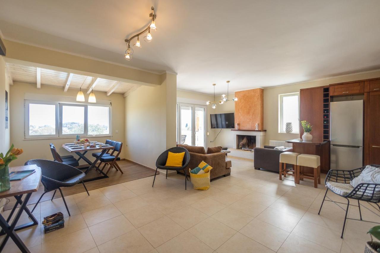Ioli Corfu Maisonette Kastanéa المظهر الخارجي الصورة